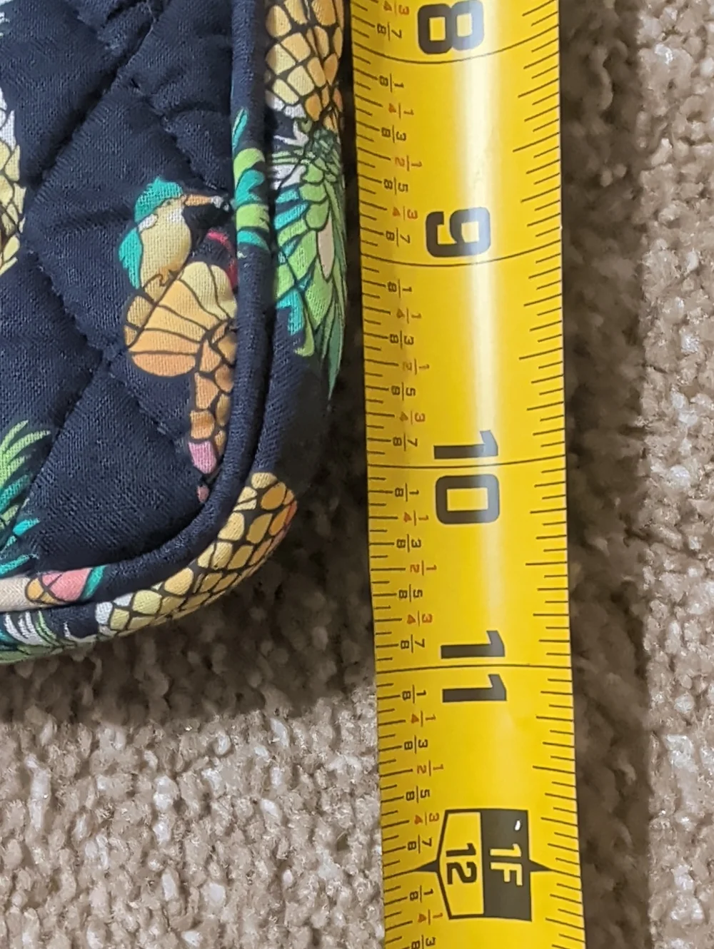 Vera Bradley quilted zip